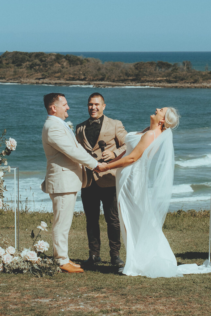 April + Nick at Yamba Lighthouse